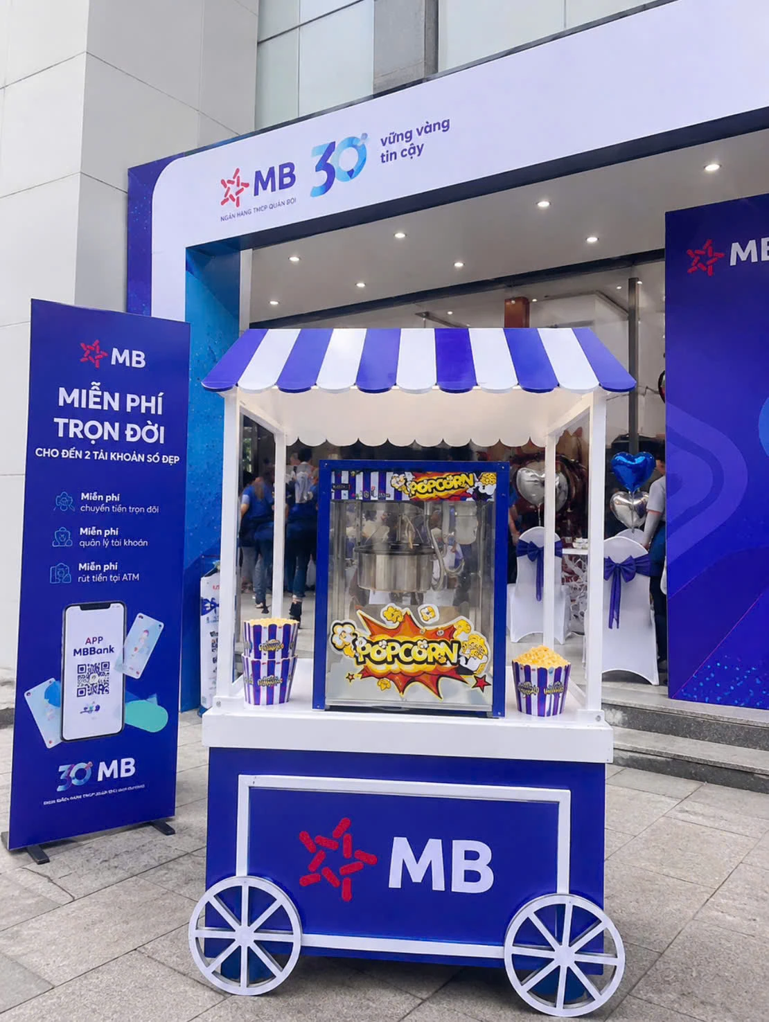 Dịch vụ làm bắp rang bơ sự kiện tại TP.HCM