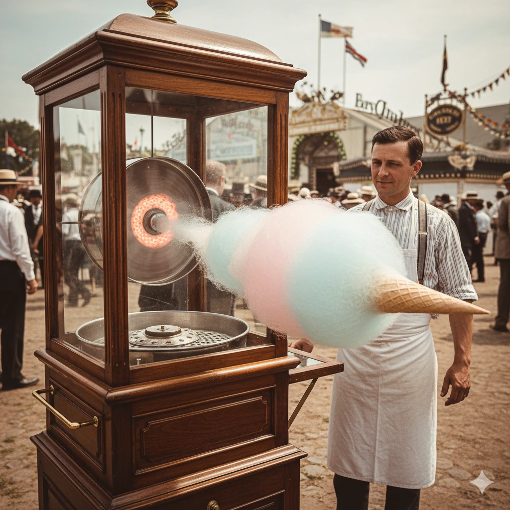 Ai Là Người Phát Minh Ra Máy Làm Kẹo Bông Gòn?