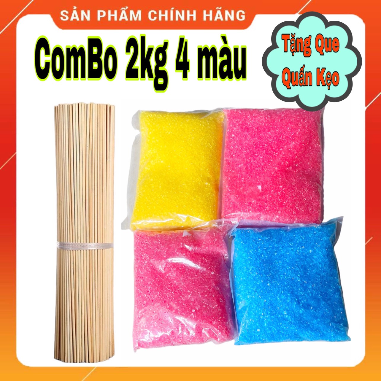 Chuyên Sỉ Và Lẻ Đường Màu Làm Kẹo Bông Gòn Tại Sài Gòn